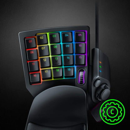 Razer Tartarus V2 Left-Handed Gaming Keypad, 32 Programmable Keys, Black