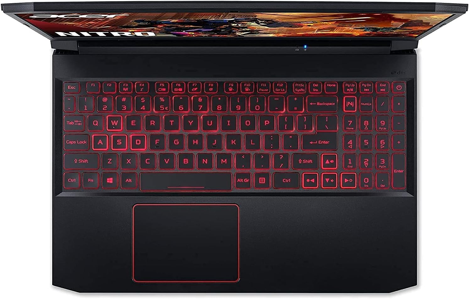 Nitro 5 Gaming Laptop, Intel Core I5-9300H, NVIDIA Geforce GTX 1650, 15.6"" Full HD IPS Display, Wi-Fi 6, Backlit Keyboard, Win10，With Accessories (16GB RAM | 512GB Pcie SSD | 1TB HDD), Black