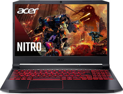 Nitro 5 Gaming Laptop, Intel Core I5-9300H, NVIDIA Geforce GTX 1650, 15.6"" Full HD IPS Display, Wi-Fi 6, Backlit Keyboard, Win10，With Accessories (16GB RAM | 512GB Pcie SSD | 1TB HDD), Black