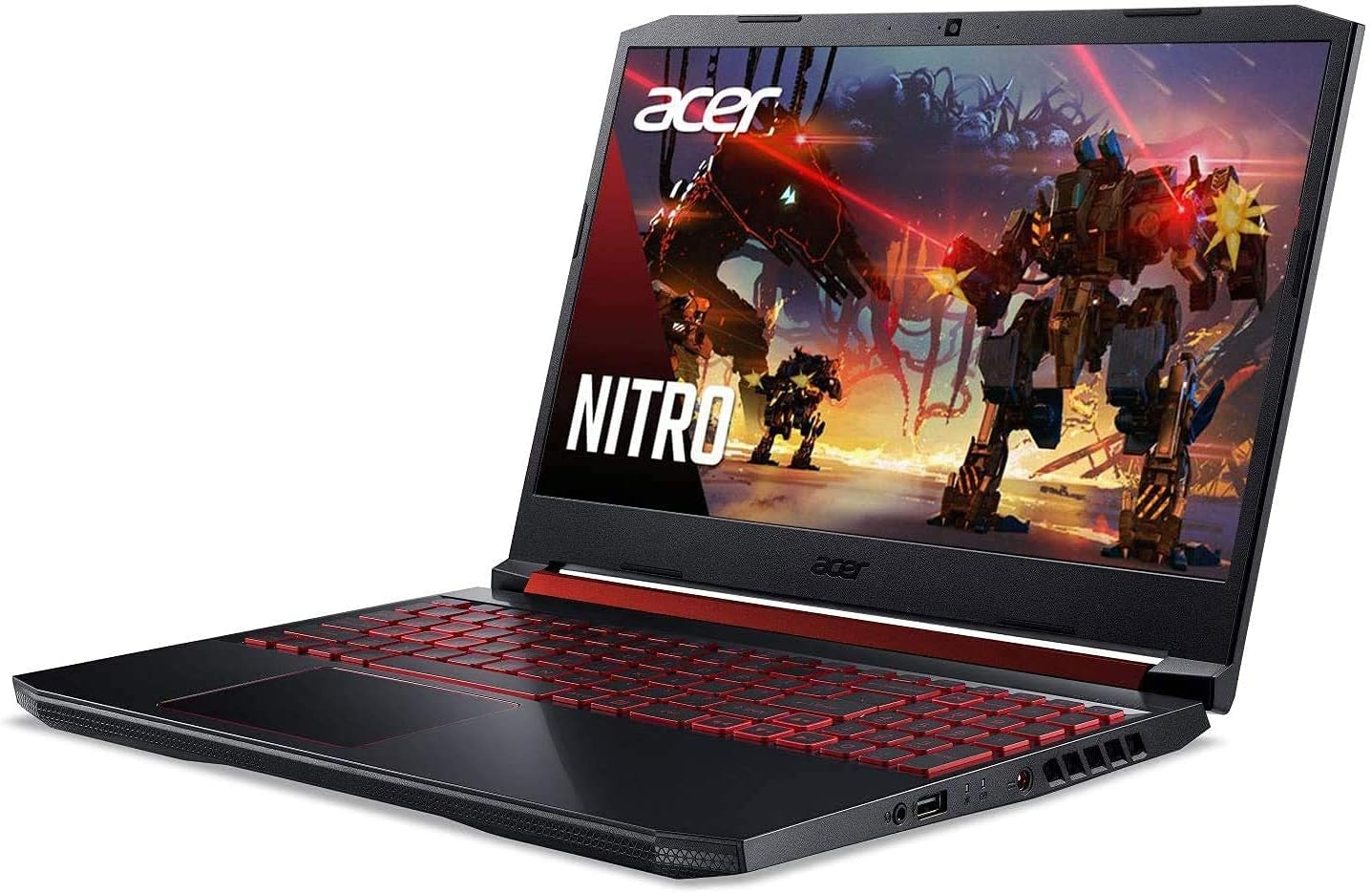 Nitro 5 Gaming Laptop, Intel Core I5-9300H, NVIDIA Geforce GTX 1650, 15.6"" Full HD IPS Display, Wi-Fi 6, Backlit Keyboard, Win10，With Accessories (16GB RAM | 512GB Pcie SSD | 1TB HDD), Black