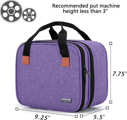 Carrying Bag Compatible with DR.J Mini Projector, Purple | Portable Case for Most Mini Projector and Accessories