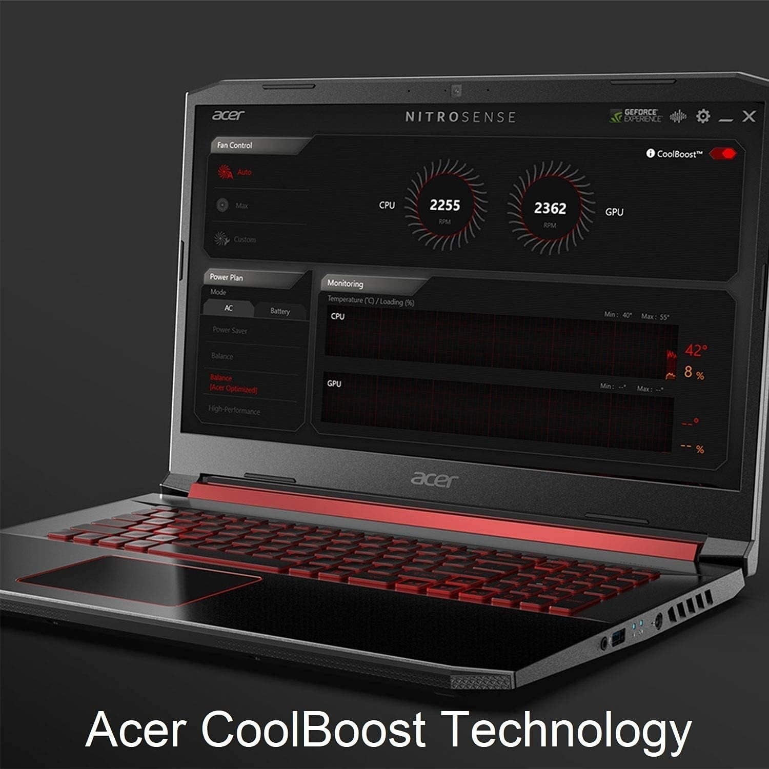 Nitro 5 Gaming Laptop, Intel Core I5-9300H, NVIDIA Geforce GTX 1650, 15.6"" Full HD IPS Display, Wi-Fi 6, Backlit Keyboard, Win10，With Accessories (16GB RAM | 512GB Pcie SSD | 1TB HDD), Black