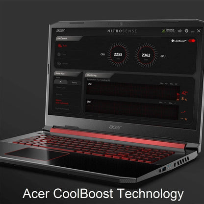 Nitro 5 Gaming Laptop, Intel Core I5-9300H, NVIDIA Geforce GTX 1650, 15.6"" Full HD IPS Display, Wi-Fi 6, Backlit Keyboard, Win10，With Accessories (16GB RAM | 512GB Pcie SSD | 1TB HDD), Black
